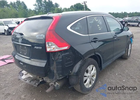 2013 Honda Cr-V Ex-L from USA, damaged, VIN 2HKRM4H73DH608995